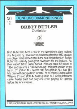 Brett Butler  baseball card collectible - Main Image 2