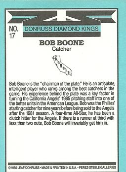 Bob Boone  baseball card collectible - Main Image 2
