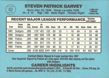 Steve Garvey  baseball card collectible - Main Image 2