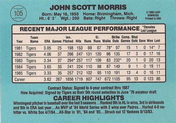 Jack Morris  baseball card collectible - Main Image 2