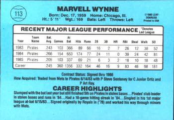 Marvell Wynne  baseball card collectible - Main Image 2