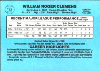 Roger Clemens  baseball card collectible - Main Image 2