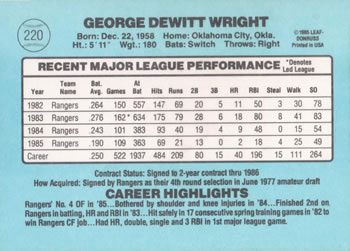 George Wright  baseball card collectible - Main Image 2