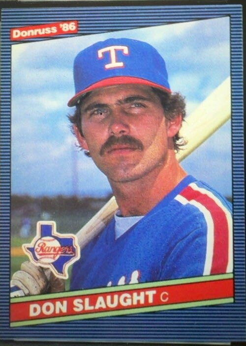 Don Slaught  baseball card collectible - Main Image 3