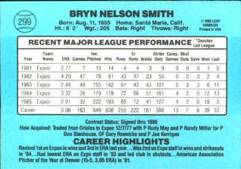 Bryn Smith  baseball card collectible - Main Image 2