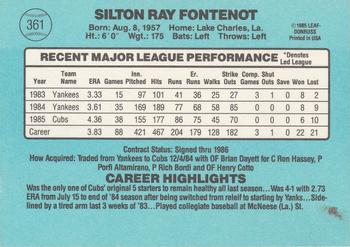 Ray Fontenot  baseball card collectible - Main Image 2