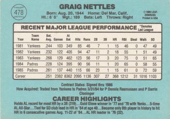 Graig Nettles  baseball card collectible - Main Image 2