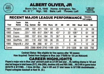 Al Oliver  baseball card collectible - Main Image 2