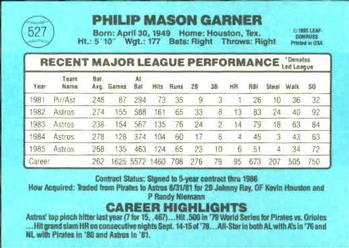 Phil Garner  baseball card collectible - Main Image 2