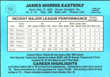 Jamie Easterly  baseball card collectible - Main Image 2