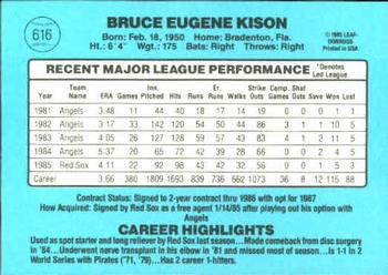 Bruce Kison  baseball card collectible - Main Image 2
