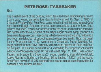 Pete Rose  baseball card collectible - Main Image 2