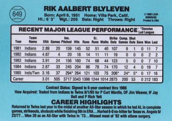 Bert Blyleven  baseball card collectible - Main Image 2