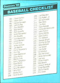 Checklist: 131-234  baseball card collectible - Main Image 2