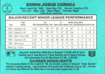 Ed Correa  baseball card collectible - Main Image 2