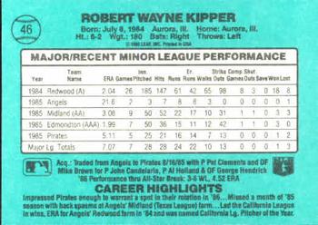 Bob Kipper  baseball card collectible - Main Image 2