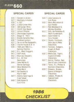 Checklist: Indians / Pirates / Special Cards  baseball card collectible - Main Image 2