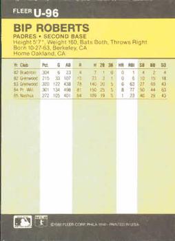 Bip Roberts  baseball card collectible - Main Image 2