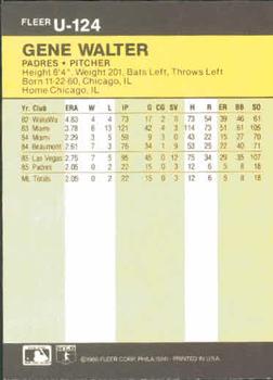 Gene Walter  baseball card collectible - Main Image 2