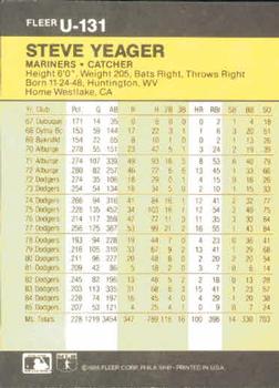 Steve Yeager  baseball card collectible - Main Image 2