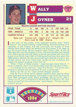 Wally Joyner  baseball card collectible - Main Image 2