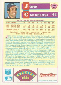 John Cangelosi  baseball card collectible - Main Image 2