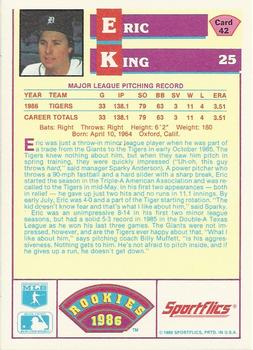 Eric King  baseball card collectible - Main Image 2