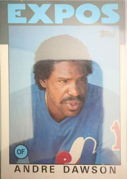 Andre Dawson  baseball card collectible - Main Image 3