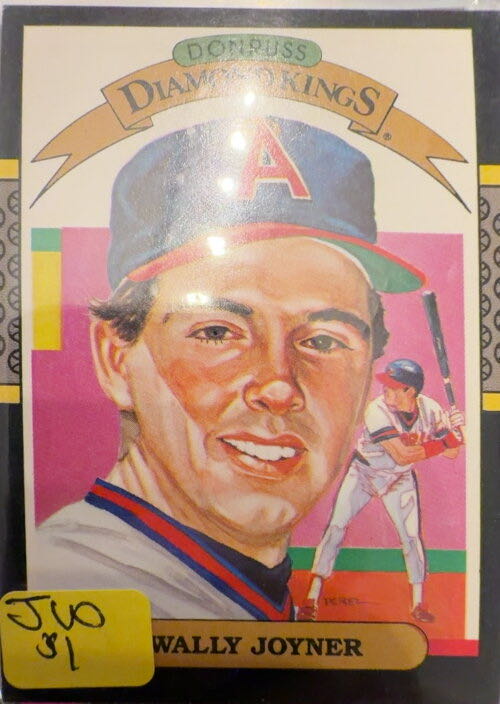 Wally Joyner  baseball card collectible - Main Image 3