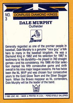 Dale Murphy  baseball card collectible - Main Image 2