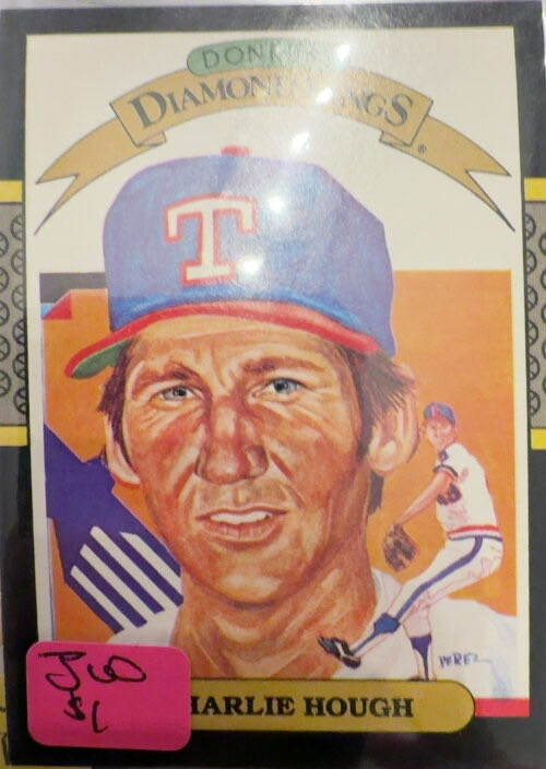 Charlie Hough  baseball card collectible - Main Image 3