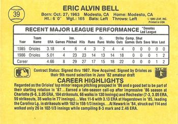 Eric Bell  baseball card collectible - Main Image 2
