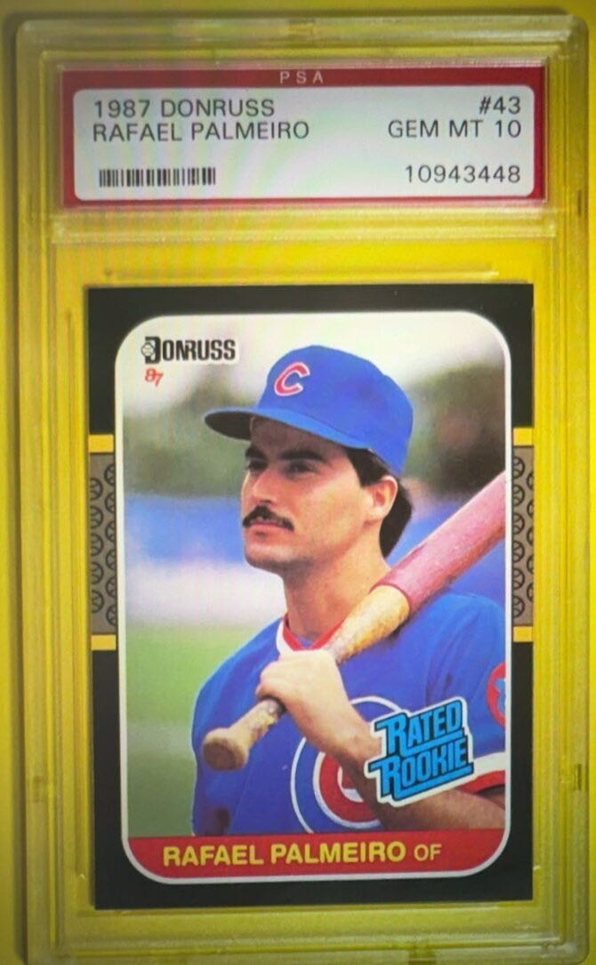 Rafael Palmeiro  baseball card collectible - Main Image 4