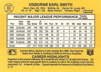 Ozzie Smith  baseball card collectible - Main Image 2