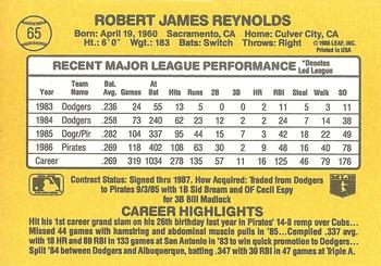 R.J. Reynolds  baseball card collectible - Main Image 2
