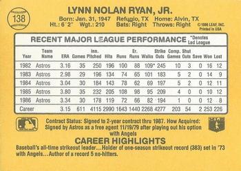 Nolan Ryan  baseball card collectible - Main Image 2