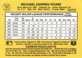Mike Young  baseball card collectible - Main Image 2