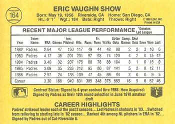 Eric Show  baseball card collectible - Main Image 2