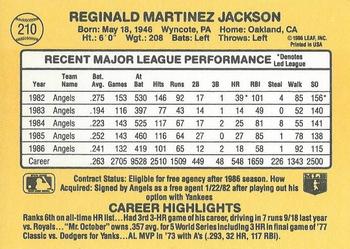 Reggie Jackson  baseball card collectible - Main Image 2
