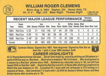 Roger Clemens  baseball card collectible - Main Image 2