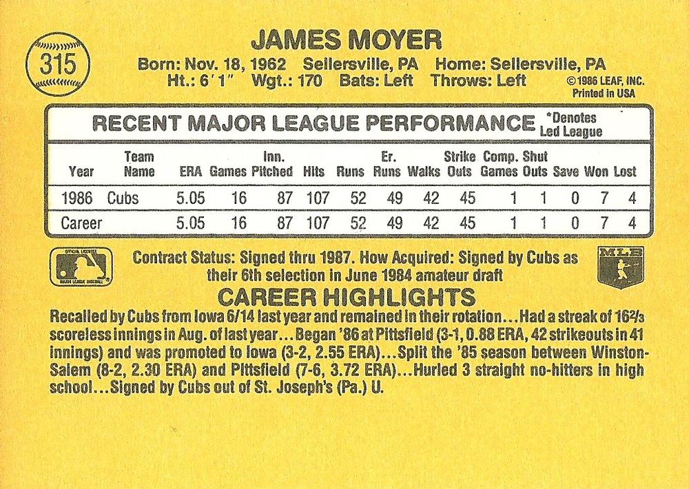 Jamie Moyer  baseball card collectible - Main Image 2