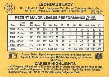 Lee Lacy  baseball card collectible - Main Image 2