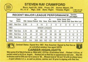 Steve Crawford  baseball card collectible - Main Image 2