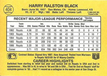 Bud Black  baseball card collectible - Main Image 2