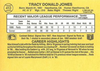 Tracy Jones  baseball card collectible - Main Image 2