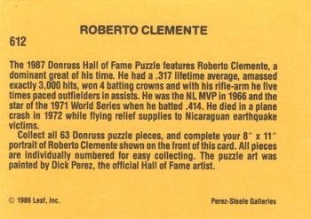 Roberto Clemente  baseball card collectible - Main Image 2