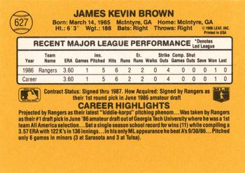 Kevin Brown  baseball card collectible - Main Image 2