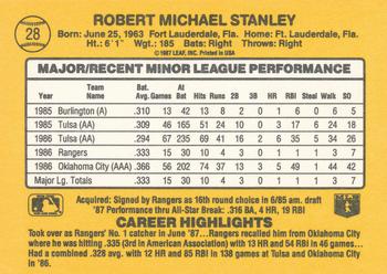 Mike Stanley  baseball card collectible - Main Image 2
