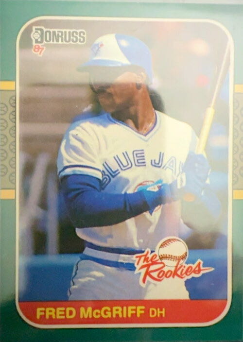Fred McGriff  baseball card collectible - Main Image 3