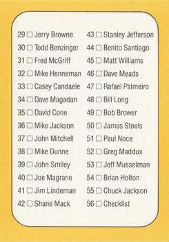 Checklist  baseball card collectible - Main Image 2